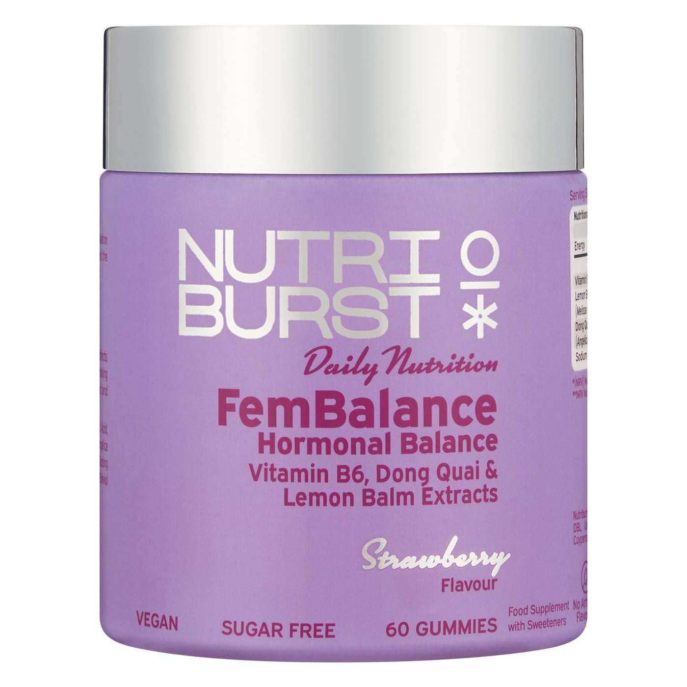 Nutriburst Fembalance Strawberry Gummies