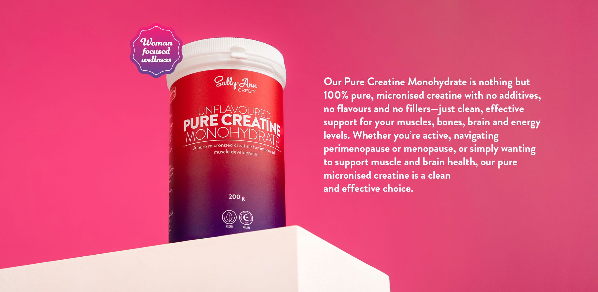 creatine for menopause and women
